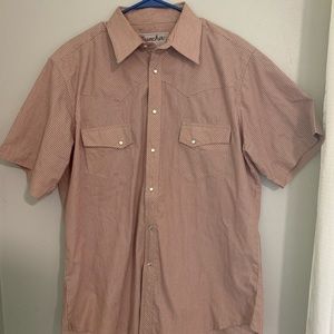 Wrancher by Wrangler pearl snap shirt